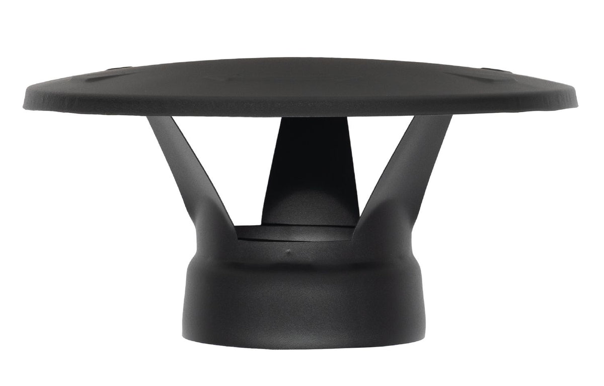 Harvia Smoke Pipe Rain Cap Black